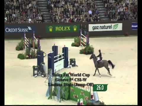 Rolex Fei World Cup 5* CSI-W (Luciana Diniz) Geneve 2010 Jump-Off