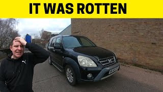 I BOUGHT A ROTTEN HONDA CRV