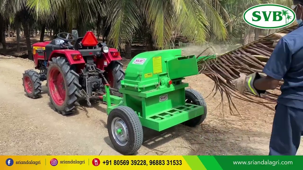 MINI TRACTOR PTO OPERATED SHREDDER CUM PULVERIZER MACHINE - 15 HP Tractor & Above