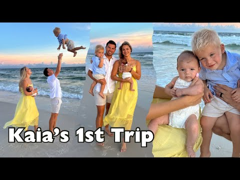 Kaia’s 1st Beach Trip 🌊 | Much Needed Family Vacation