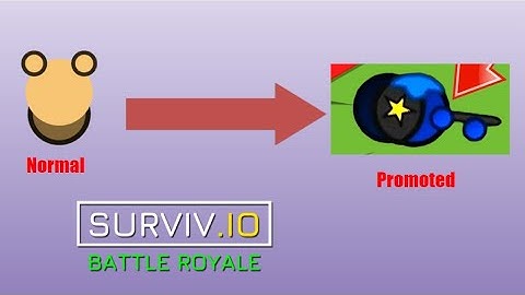 How to (Almost) Always get Promoted in Surviv.io 50v50 !!!!