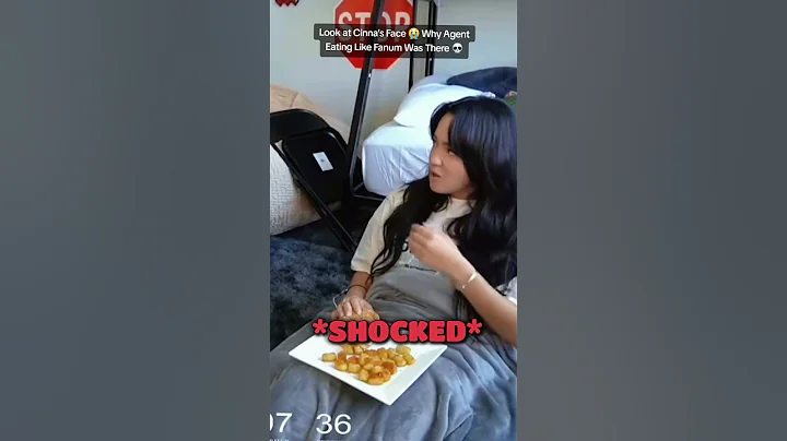 Look at Cinna’s Face 😭 Why Agent Eating Like Fanum Was There