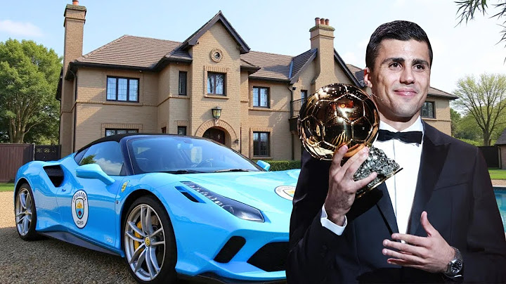 La LUJOSA Vida De Rodri, El Ganador Del Balón De Oro