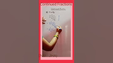 Continued Fractions #mathshorts #viralshorts #mathtricks #educationalshorts #RJMathematics