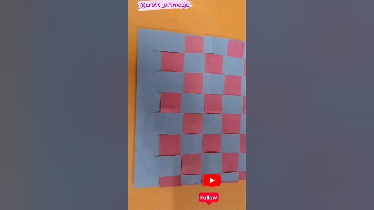 How to make Origami Mat How to make a paper mat lweaving paperl a beautiful cloth shorts