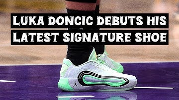 LUKA DONCIC Debuts the Jordan LUKA 4