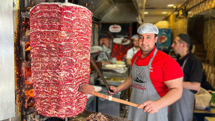 For The Sake of This Doner, People Fly from another Country! Fantastic street food of Turkey