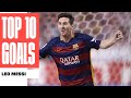 Los diez mejores goles de Lionel Messi con el FC Barcelona