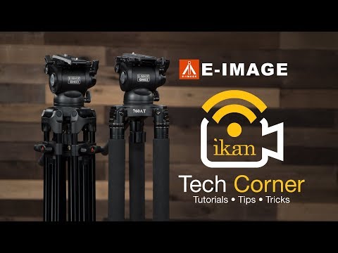 Comparing the EG03TT and EG03A2 E-Image Tripods | Ikan Tech Corner