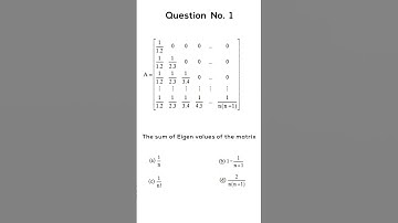 #1 Kaun Banega GATE Topper Series 🔥 | Engineering Maths | Question of the Day #Shorts
