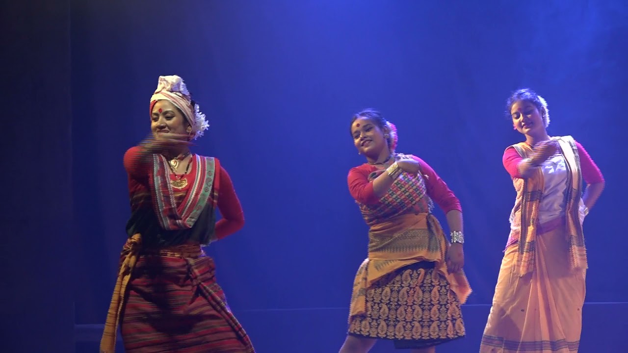 Assamese Folk Dance  Stage performance