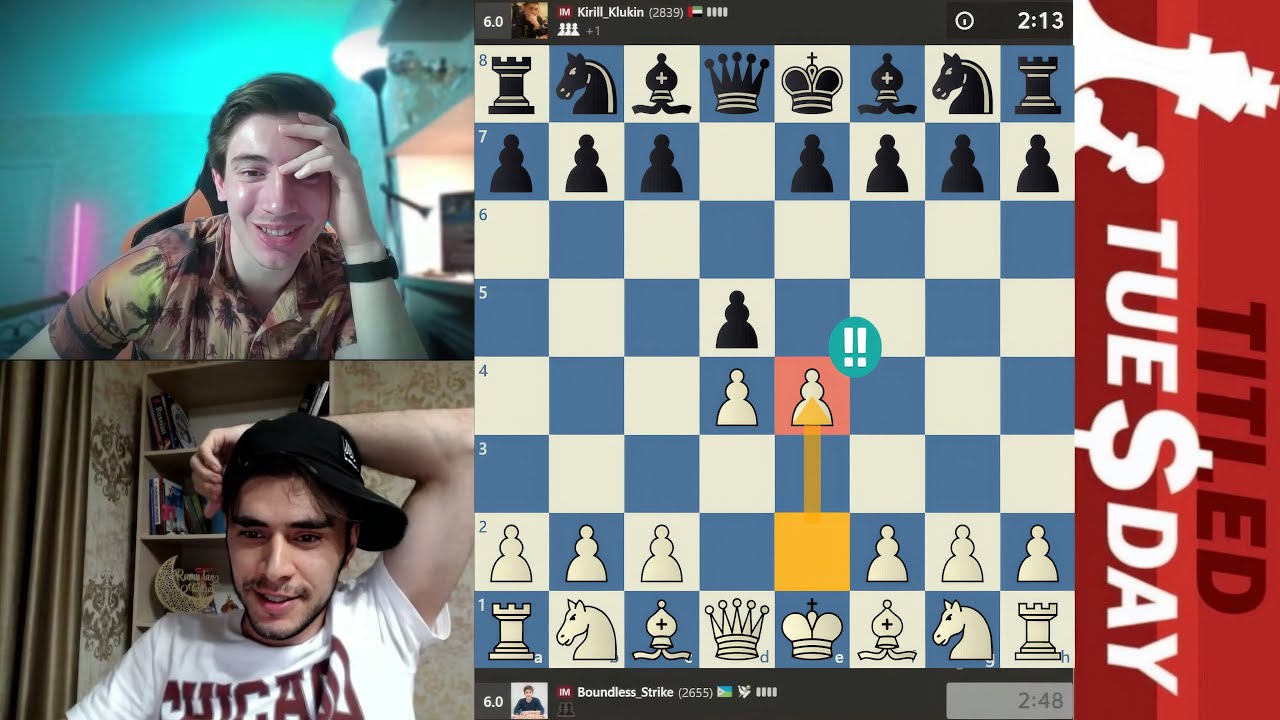 Гамбитный ШЕДЕВР!!! Шамиль Арсланов - Кирилл Клюкин - YouTube