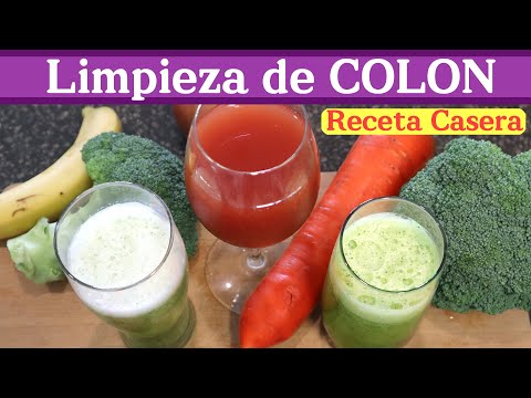 JUGO PARA LIMPIEZA <strong>DE</strong> <strong>COLON</strong> Y DESINTOXICAR EL INTESTINO - RECETA CASERA