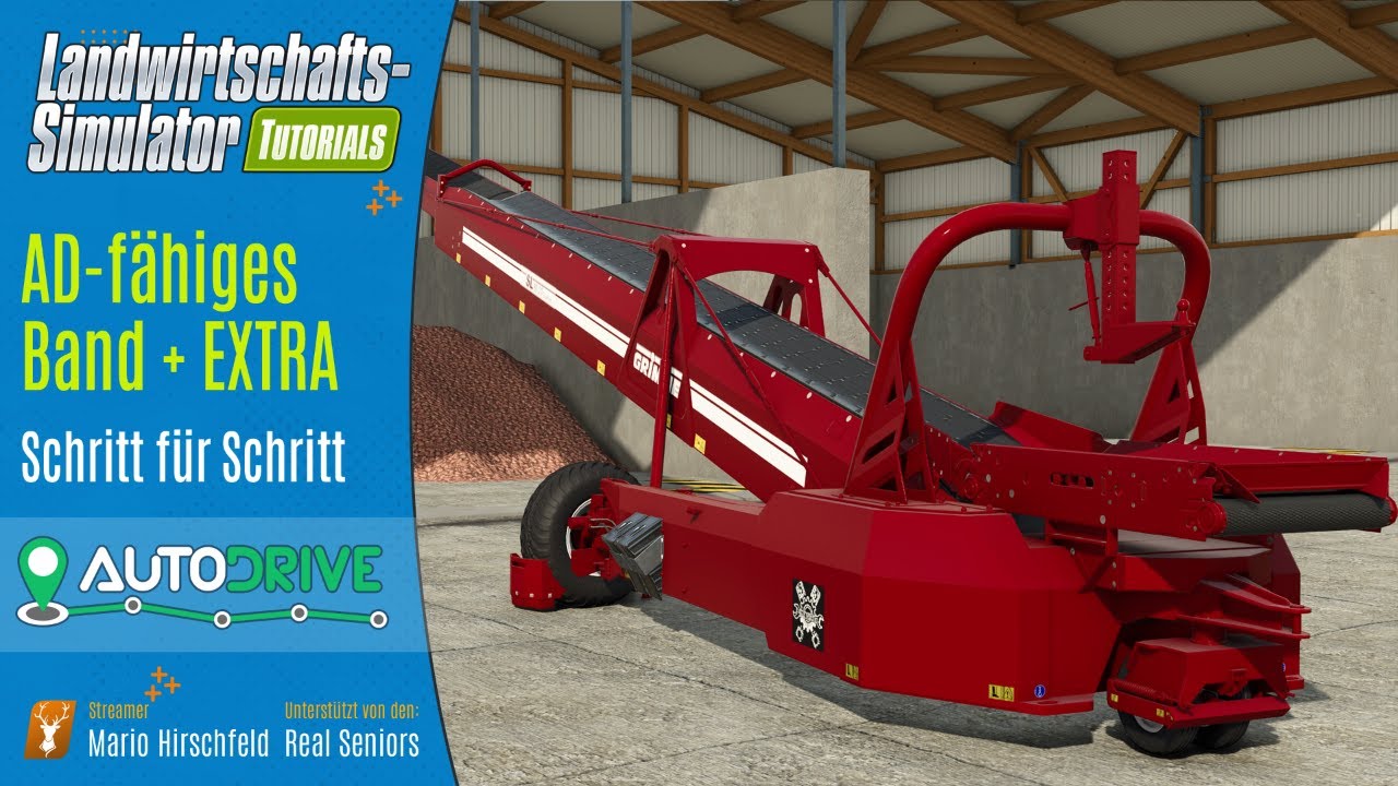 🚜 LS25 Modtorial: Das schnellste Förderband mit AD-Anbindung!