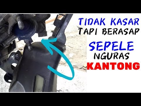 Cara melepas dan memasang busi sepeda motor yamaha jupiter mx. 