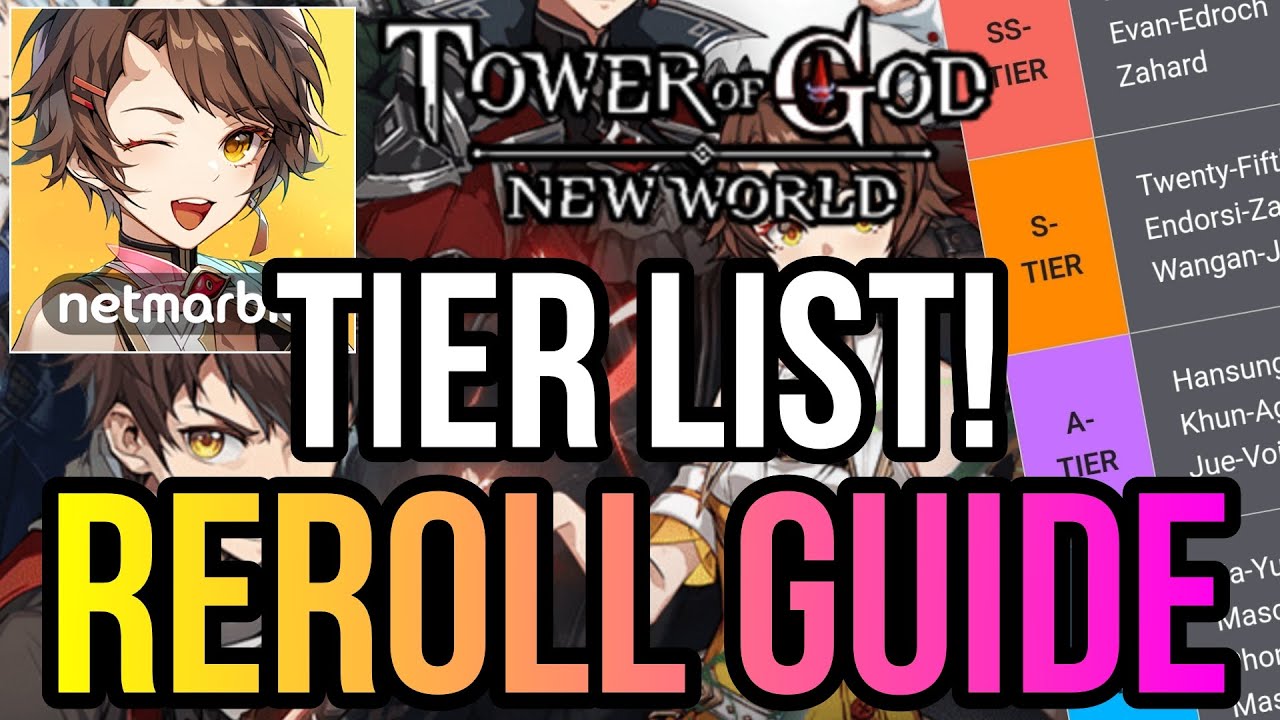Tower of God tier list and a reroll guide