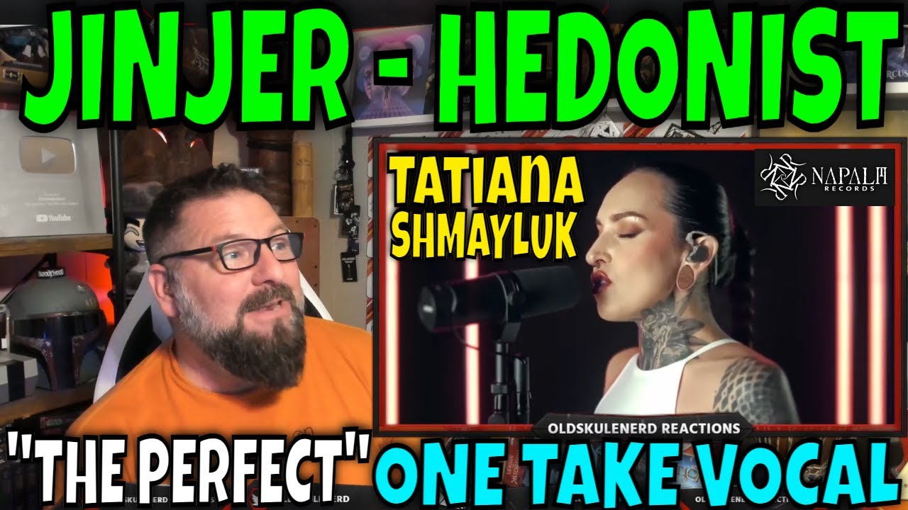 JINJER - Hedonist | Tatiana One Take Vocal | OLDSKULENERD REACTION |