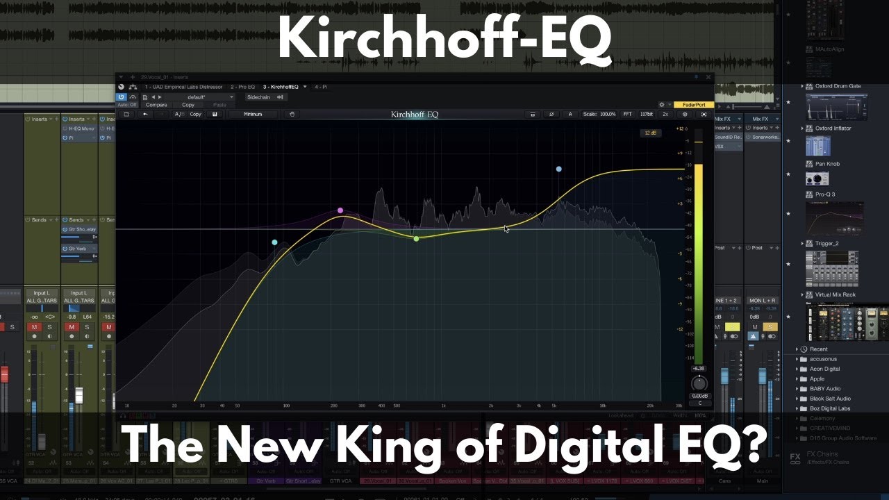 Kirchhoff-EQ | The New King of Digital EQ? - YouTube