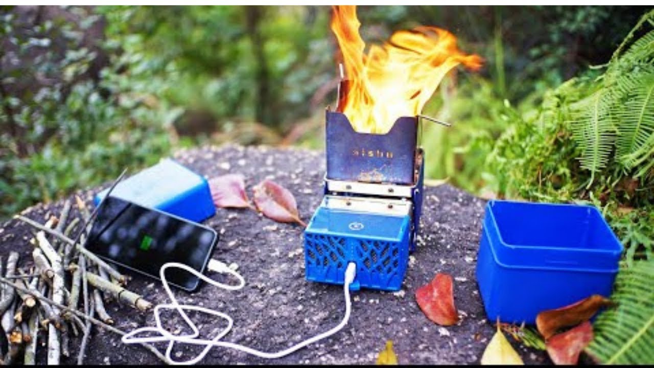 Turn fire into electricityPureFlame mini FlameCube The Ultimate Camping Companion Indiegogo