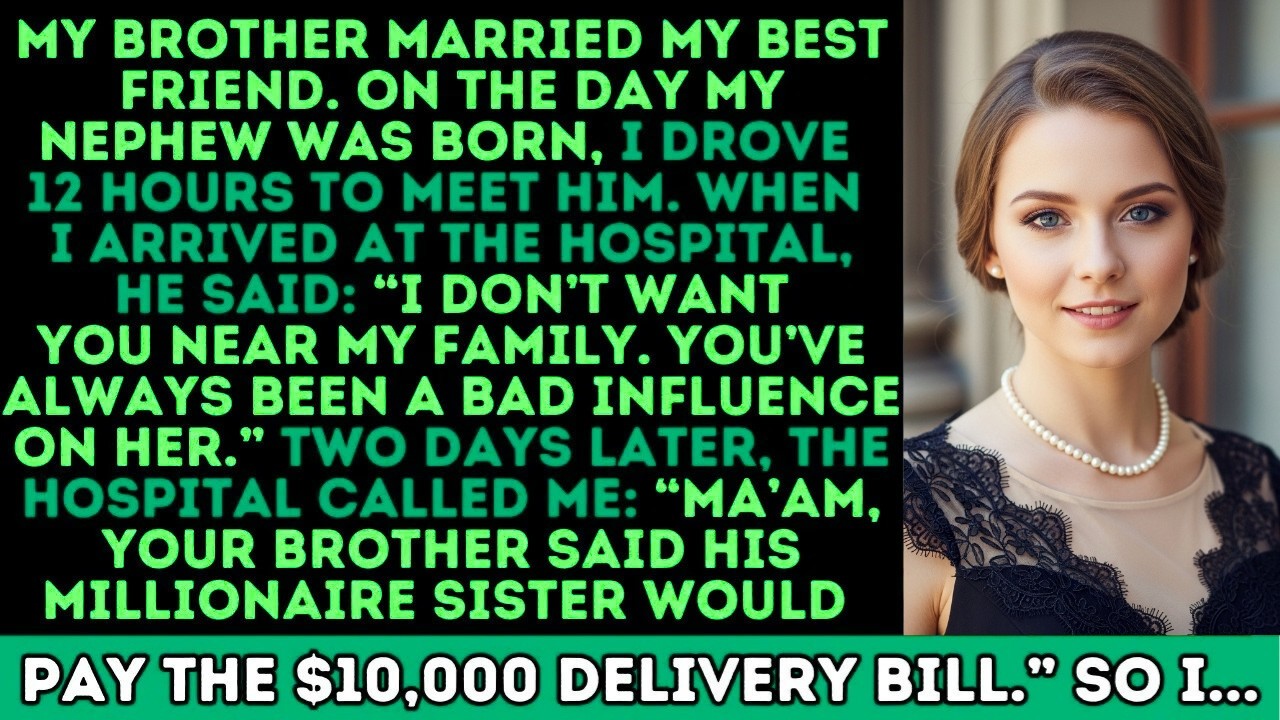 My Brother In Law Kicked Me Out Of My Nephew’s Birth： “She Only Wants Family ” They Never Expect