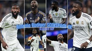 Antonio Rudiger Clips For Edit Ultimate Scp 4K Rare Clips