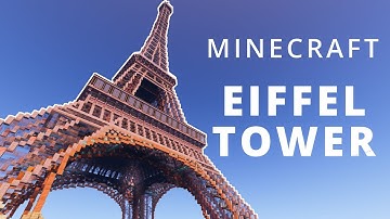 Minecraft Timelapse: Eiffel Tower