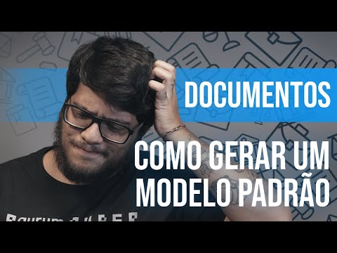 Gerar documentos a partir de um modelo padrão no Astrea