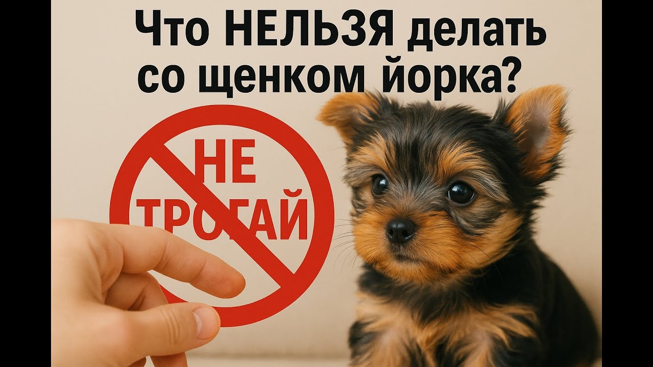 Что НЕЛЬЗЯ делать со щенком йоркширского терьера.  #shortsvideo #йорк #собака #youtube #приколы