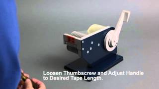 Model 5000 Manuel Tape Cutter and Dispenser