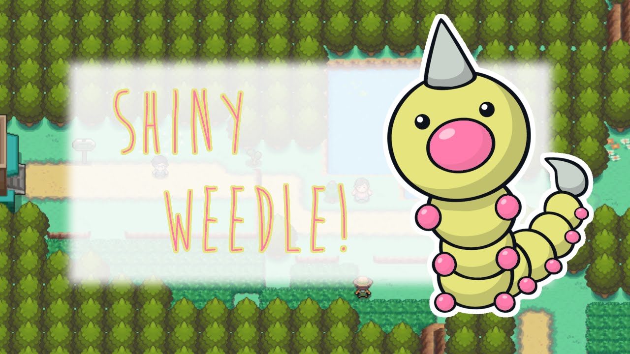 Shiny Weedle After 3270 Random Encounters 2 Of Heartgold Badgequest Youtube