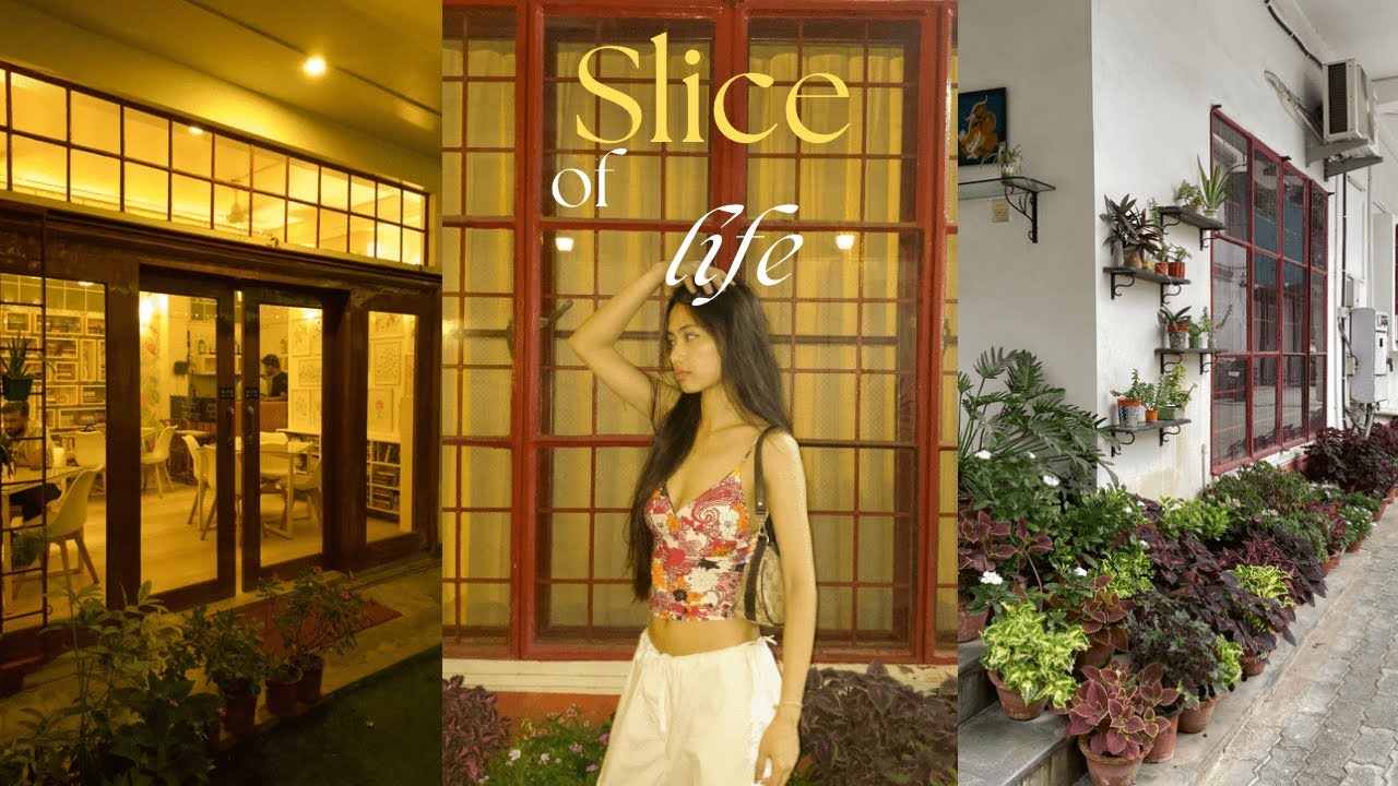 Living alone in Guwahati( India) / cafe date ⭐️ / study with me .