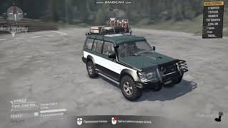 Matsu Hunter 199X (Mitsubishi Pajero) for MudRunner