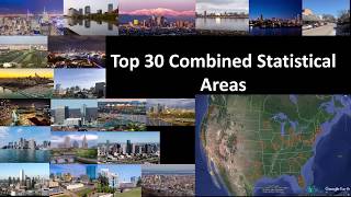 Top 30 Combined Statistical Areas (CSA) | USA