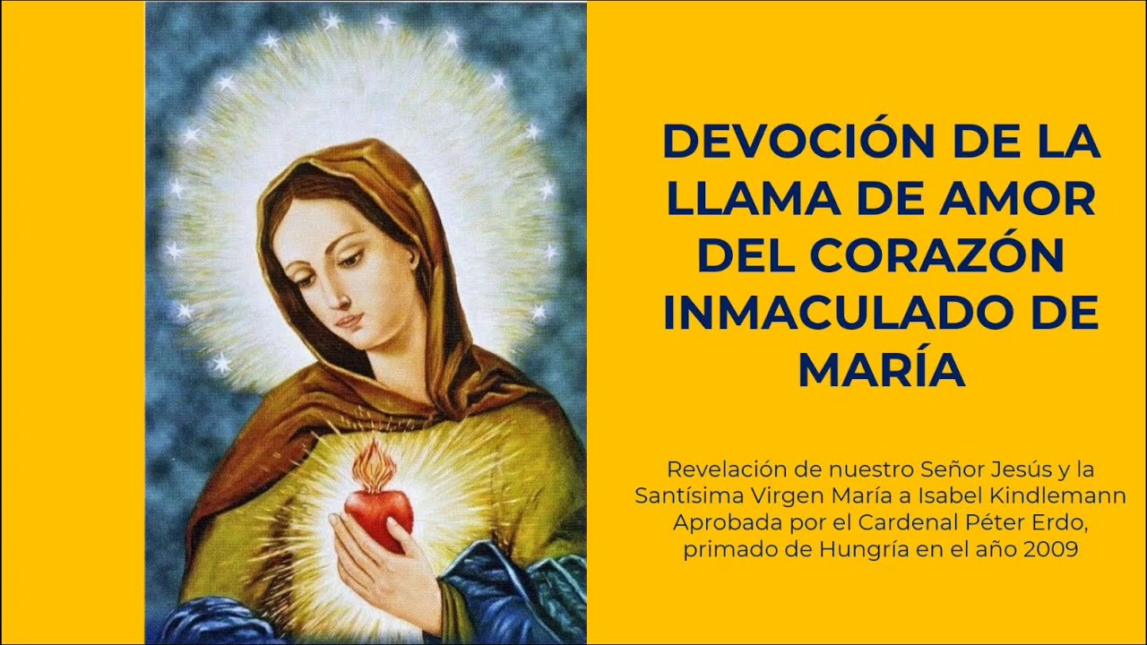 Llama De Amor Del Inmaculado Corazon De Maria