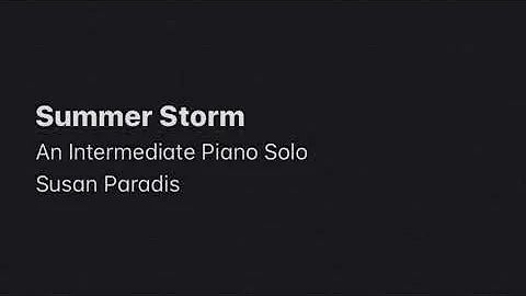 Demo: Summer Storm - Susan Paradis
