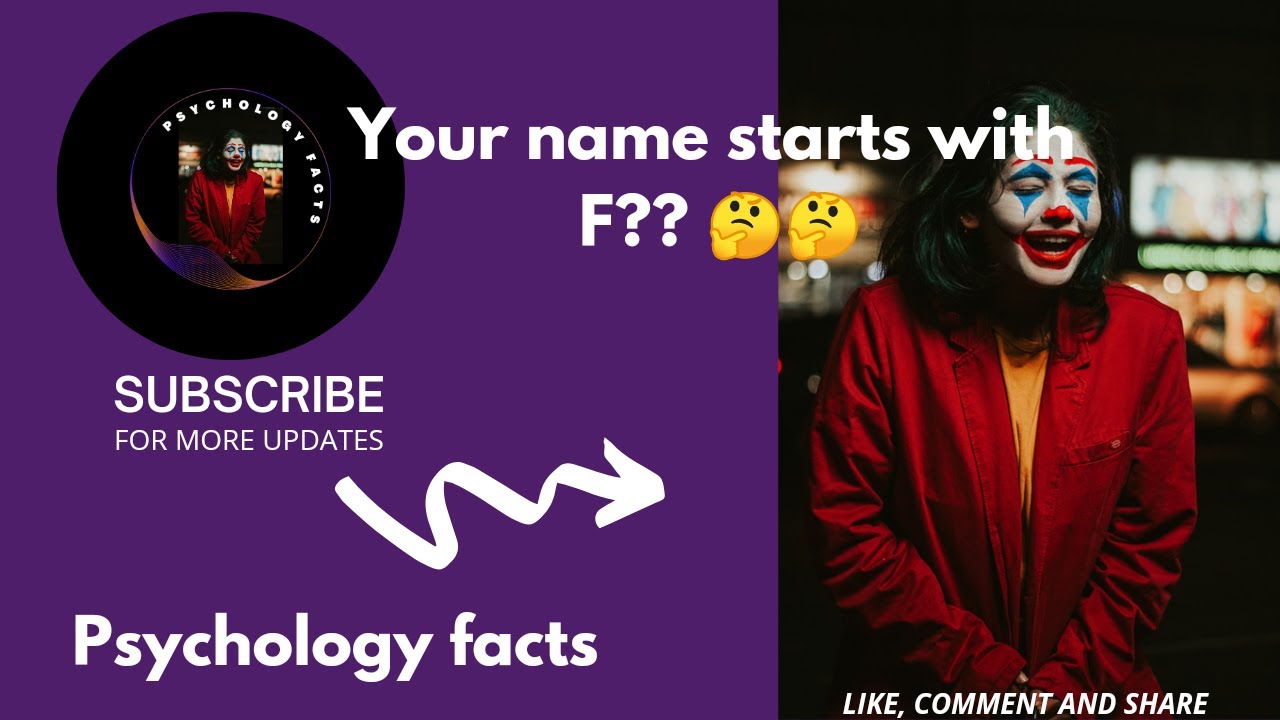 Psychology Facts /Psychology /Human Facts/ Starting letter Fact