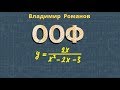 ОБЛАСТЬ ОПРЕДЕЛЕНИЯ ФУНКЦИИ 9 и 8 класс ООФ