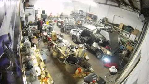 Delorean Time Machine - Time Lapse - Built in 10 Days (LONG VERSION)