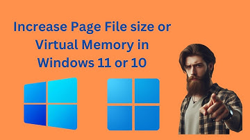 How to Increase Page File size or Virtual Memory in Windows 11 or 10 | GearUpWindows Tutorial