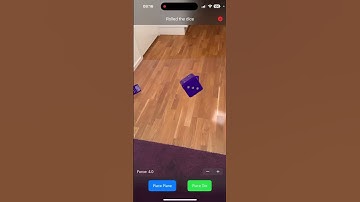 Roll some dice in Augmented Reality