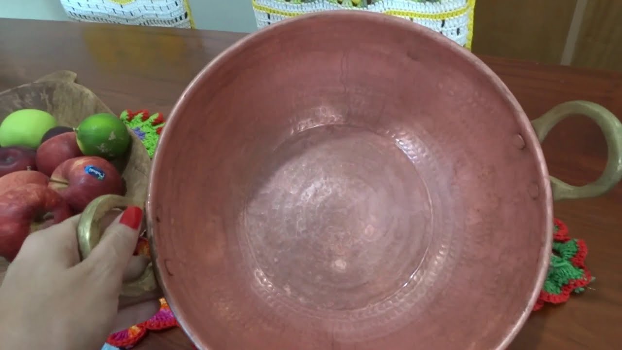 Cuidado ao usar um tacho de cobre! Vou te ensinar a limpar e utilizar com segurança!