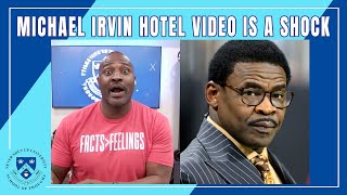 Michael Irvin Update After Firing From Nfl Network Super Bowl Coverage Hotel Video Shows New Side