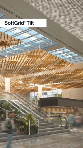 SoftGrid® Acoustic Cloud Expansion - Tempo, Trella, Tilt #architecture ...