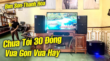 Dàn Karaoke Full DBAcoustic Dưới 30 Triệu - Rẻ Mà Vẫn HAY