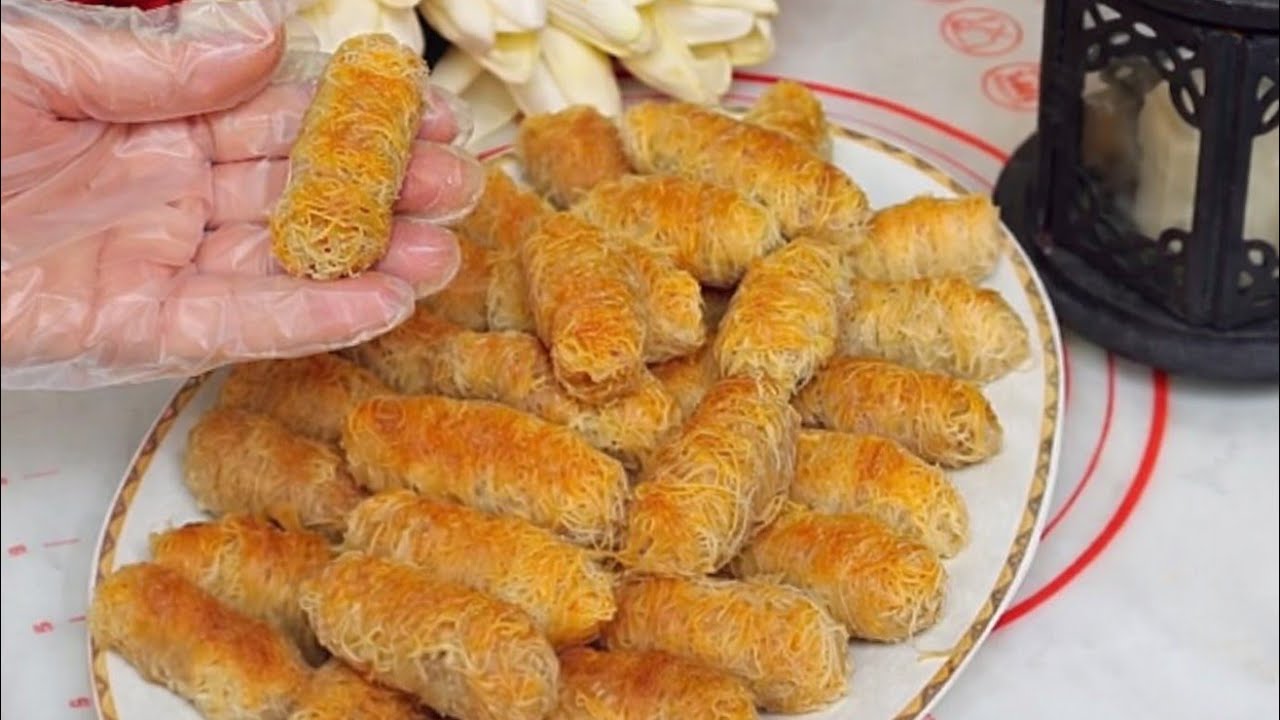 كنافة رول زي الجاهزة بالظبط 🔥 سر القرمشة مش هيخطر على بالك❗ هتنجح من أول مرة