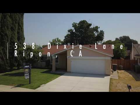 538 Dixie Ln., Ripon, CA home video tour