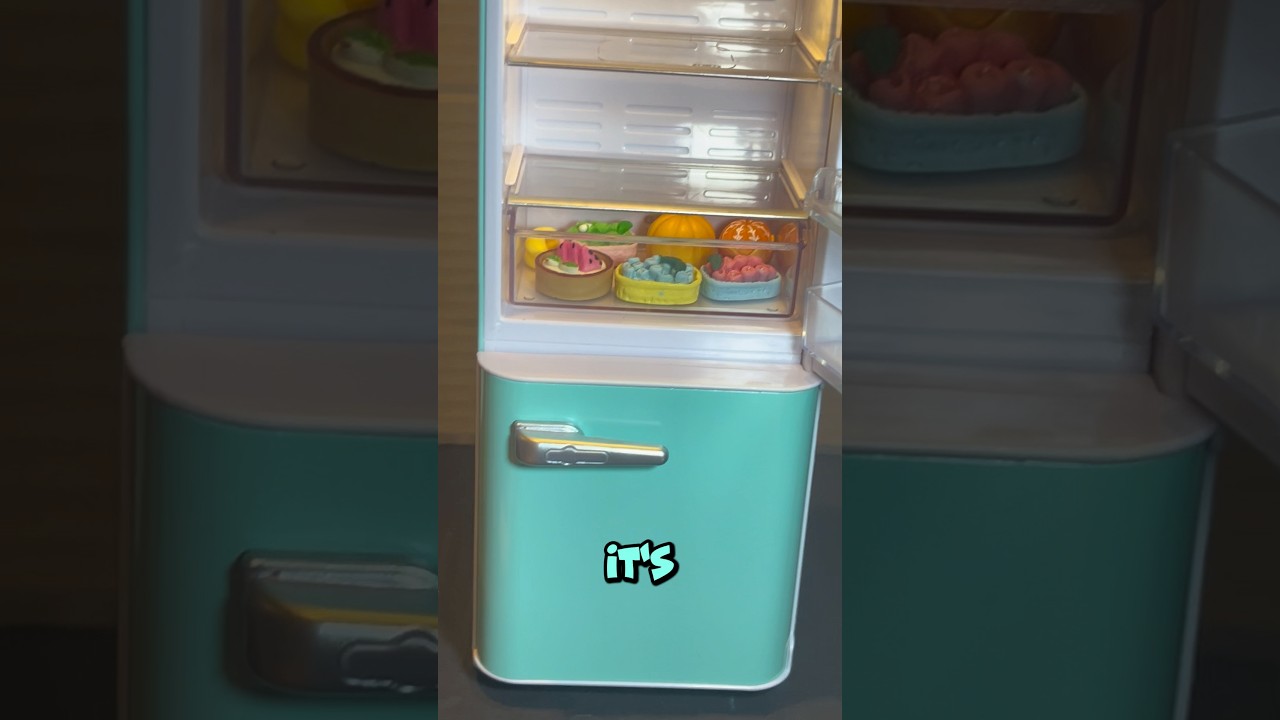 What’s Inside My Mini Brands Fridge? Pt 1 🍰🍩