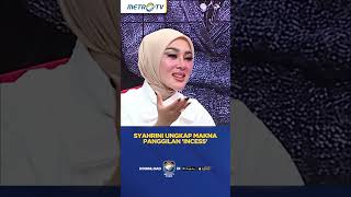 Syahrini Ungkap Makna Panggilan 'Incess'  #shorts