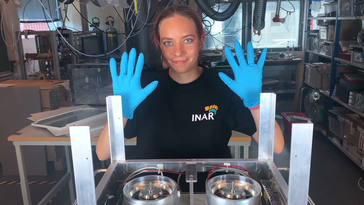 Cleaning an NAIS ion spectrometer (Airel NAIS generation 5)