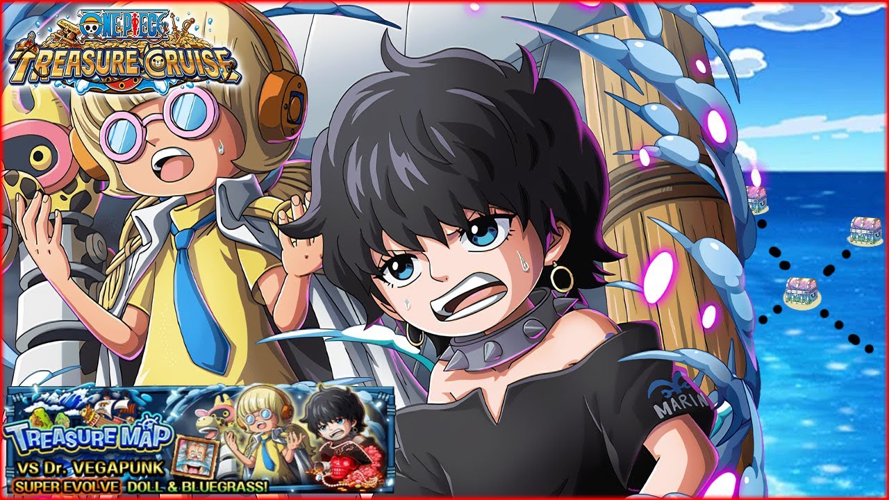 TREASURE MAP VS VEGAPUNK ''CON MIS EQUIPOS'' - ONE PIECE TREASURE CRUISE